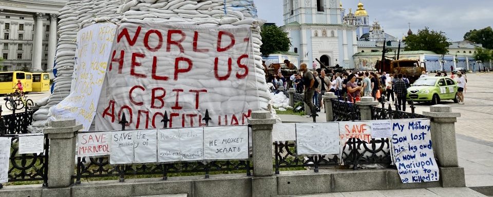 Joining the humanitarian response in Ukraine